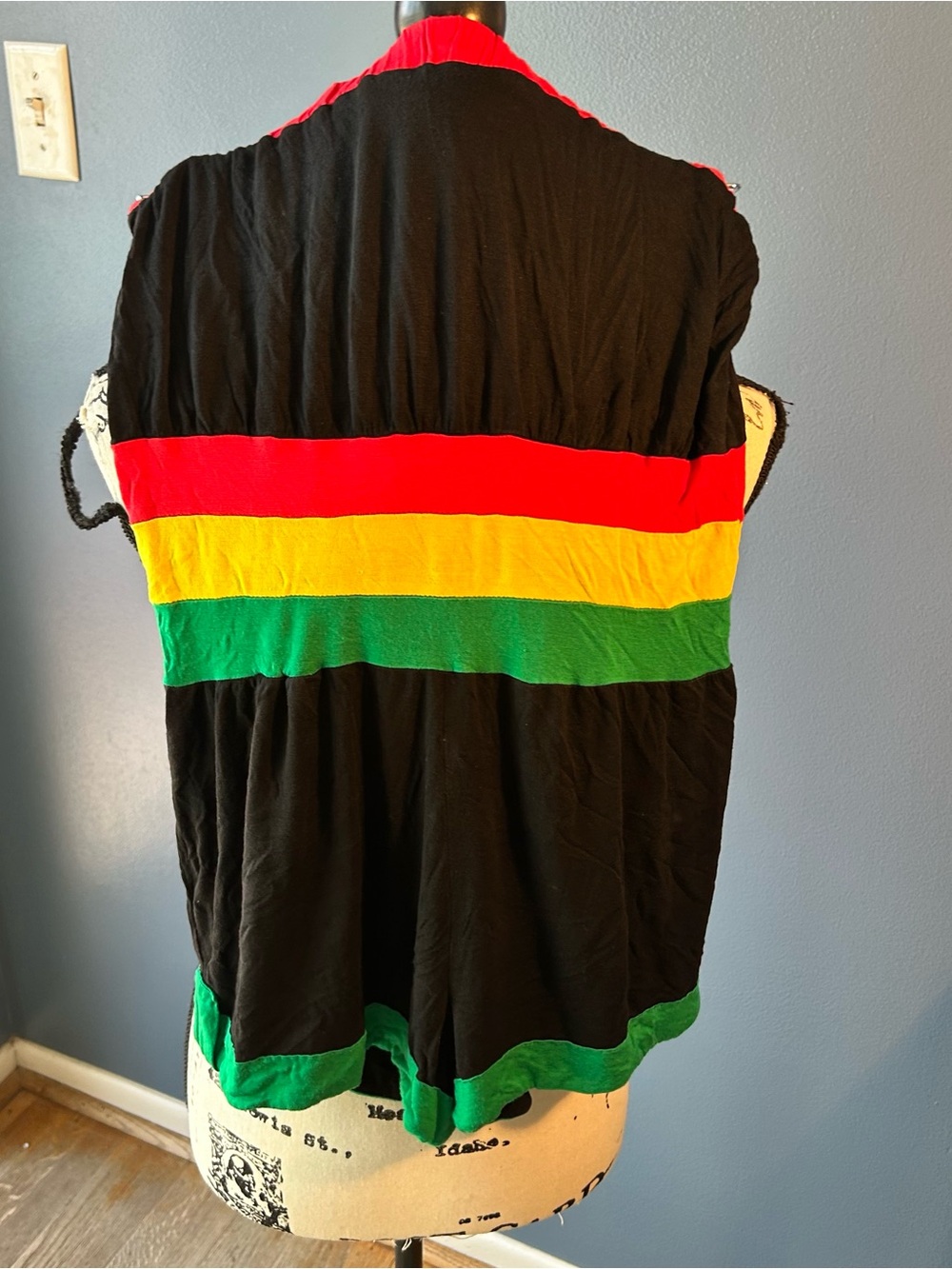 Hi-lense strapless reggae Rastafari romper shorts ⭐️5FOR$25⭐️ - Picture 9 of 10